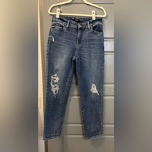 Classic Blue Distressed Jeans
